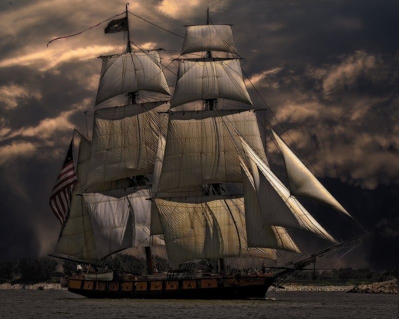 Ancient Boat Ship Transportation